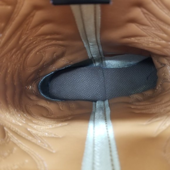 Laredo Paris 4242 Men's Brown Leather Western Cowboy Vamp Boots size 10D - Picture 11 of 12